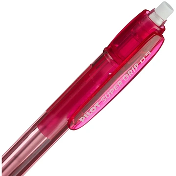 Автокарандаш PILOT SuperGripNeon H-185-N-R, 0,5мм, розовый