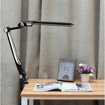 Светильник Camelion KD-830 C02 черн, 10 Вт, LED