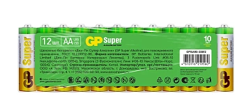 Батарейки GP Super Aa, 12шт