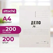 Папка-обложка Дело 380г/м2 мелованная, 200 шт/уп