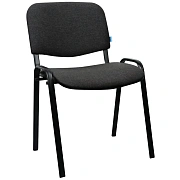 Стул Helmi HL-F01 'Изо', каркас черный, обивка ткань серая