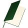 Ежедневник недатированный ATTACHE Classic А5,140х200мм,136л, темно-зеленый