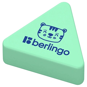 Ластик Berlingo 'Zoo', треугольный, термопластичная резина, 28*24*10мм