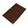 Коврик входной влаговпитывающий 40х60 см коричневый
