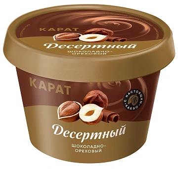 Сыр плавленый Карат шоколадно-ореховый 30%, 230г