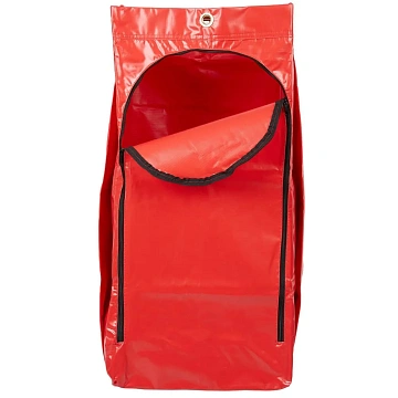 Мешок для уборочных тележек Rubbermaid 129л, красный, 1966882