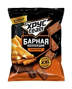 Сухарики Хрусteam Барная коллекция Сырные палочки, 140г