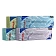 Протирочные салфетки Kimberly-Clark WypAll Х80 7565, листовые, 25шт, 1 слой, синие
