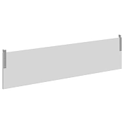 Фронтальная панель подвесная XGDST 167.1 Белый/Нержавейка полированная 1500х350х18
