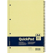 Бизнес-тетрадь 80л,кл,А4,Yellow Pad,спираль,тон.блок 70г/м