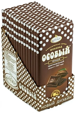 Шоколад Кондитерская Фабрика Крупской Темный Особый