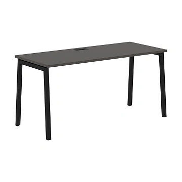 Стол прямой ELST 1567 Мокко/Черный 1560х670х750 EDIS