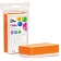 Губка Fun Clean двухсторонняя, абразив+искусственная замша, 4х14,5х7,5см