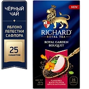 Чай Richard Royal Garden bouquet, черный, 25 пакетиков