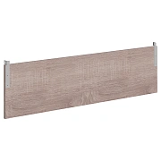 Фронтальная панель подвесная XGDST 147.1 Дуб Сонома/Нержавейка полированная 1300х350х18