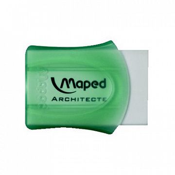 Ластик Maped Architecte белый, в футляре, 511010