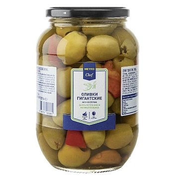 METRO Chef Оливки гигантские без косточки, 835г