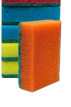 Губка Vclean Макси 8.5х6х2.5см, 10шт/уп