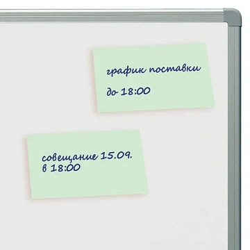 Блок самоклеящийся (стикеры) BRAUBERG, ПАСТЕЛЬНЫЙ, 76х51 мм, 100 листов, зеленый, 122693
