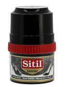 Крем-блеск для обуви Sitil черный, 60мл
