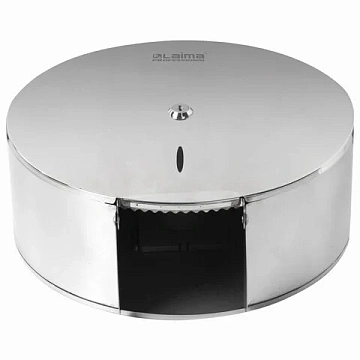 Диспенсер для туалетной бумаги LAIMA PROFESSIONAL INOX, (Система T1) БОЛЬШОЙ, нержавеющая сталь, зер