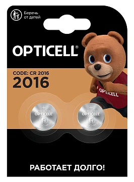 Батарейки Opticell Specialty 2016, 2шт