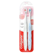 Зубная щетка Colgate Cushion Clean мягкая, 1+1шт