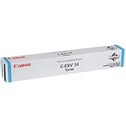 Тонер CANON (C-EXV34C) iR C9060/C9065/C9070, голубой, оригинальный, ресурс 16000 страниц, 3783B002