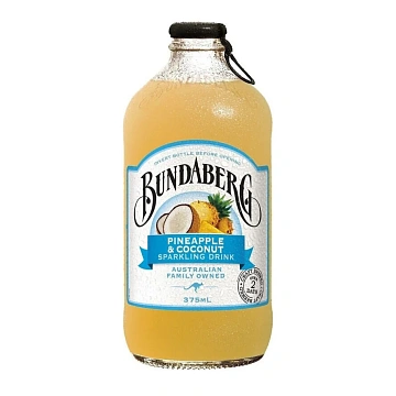 Напиток газированный Bundaberg ананас-кокос, 0.375л
