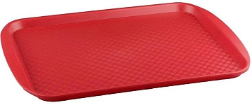 METRO PROFESSIONAL Поднос для фастфуда темно-красный, 45 х 35.5см