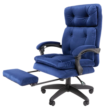 Кресло Chairman Home 442 Россия ткань Т-82 синий