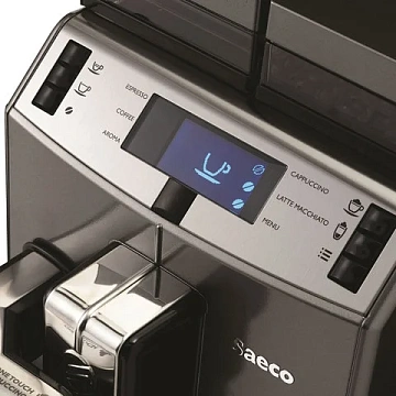 Кофемашина SAECO LIRIKA One Touch Cappuccino, 1850 Вт, объем 2,5 л, емкость для зерен 500 г, автокап