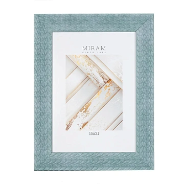 Фоторамка Мирам голубая, 15 x 21см