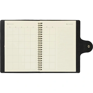 Ежедневник недатированный Fluid Attache Selection бирюз 140х200 мм,192с