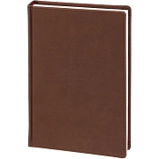 Ежедневник датированный 2026 А5+ VELVET Коричневый 3-123/03