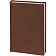 Ежедневник датированный 2026 А5+ VELVET Коричневый 3-123/03
