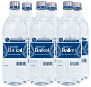 Вода Legend of Baikal питьевая негазированная, 750мл x 6 шт