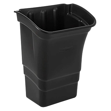 Навесной бак для мусора Rubbermaid 30.3л, для тележек X-Tra, черный, FG335388BLA