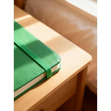 Ежедневник недатированный зеленый, А5 136 л., Diary, ATTACHE