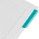 Бизнес-тетрадь SMARTBOOK А4 120л. клетка,спир,микроп,разд,карм,сер-бирюз