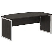 Стол руководителя XQPET 189 Дуб Юкон Модерн/Алюминий 1800х914х750 XTEN-QP