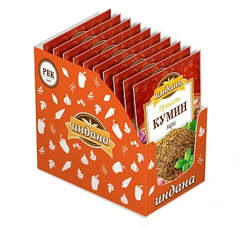 Приправа Индана кумин зира, 15г