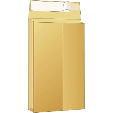 Пакет в упаковке крафт С4 стрип Extrapack 229х324 100г 250шт/уп/6541