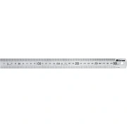 Линейка  измерительная 300х25,4 мм металлическая Micron 34311