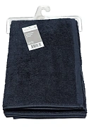 Tarrington House Полотенце хлопок антрацит махровое 500 г/м2, 70 х 140см
