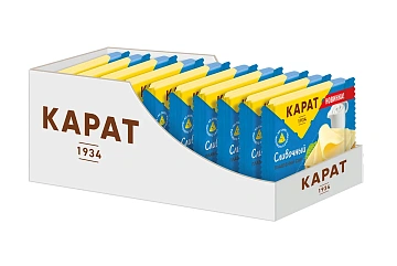 Сыр плавленый Карат сливочный 25%, 130г