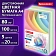Бумага цветная BRAUBERG, А4, 80 г/м2, 100 л., (5 цветов х 20 листов), пастель, для офисной техники,