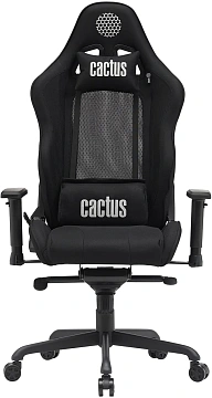 Кресло Cactus CS-CHR-MC04-BBK черный крестов. сталь пластик черный