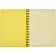 Бизнес-тетрадь А5,96л,кл,спир,пластик,тон.бл. Attache Bright colours Желтый