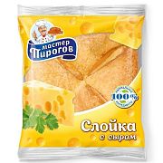 Слойка Мастер Пироговъ сырная, 70г